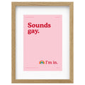 Poster Sounds Gay