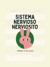 Poster Sistema Nervioso Nerviosito