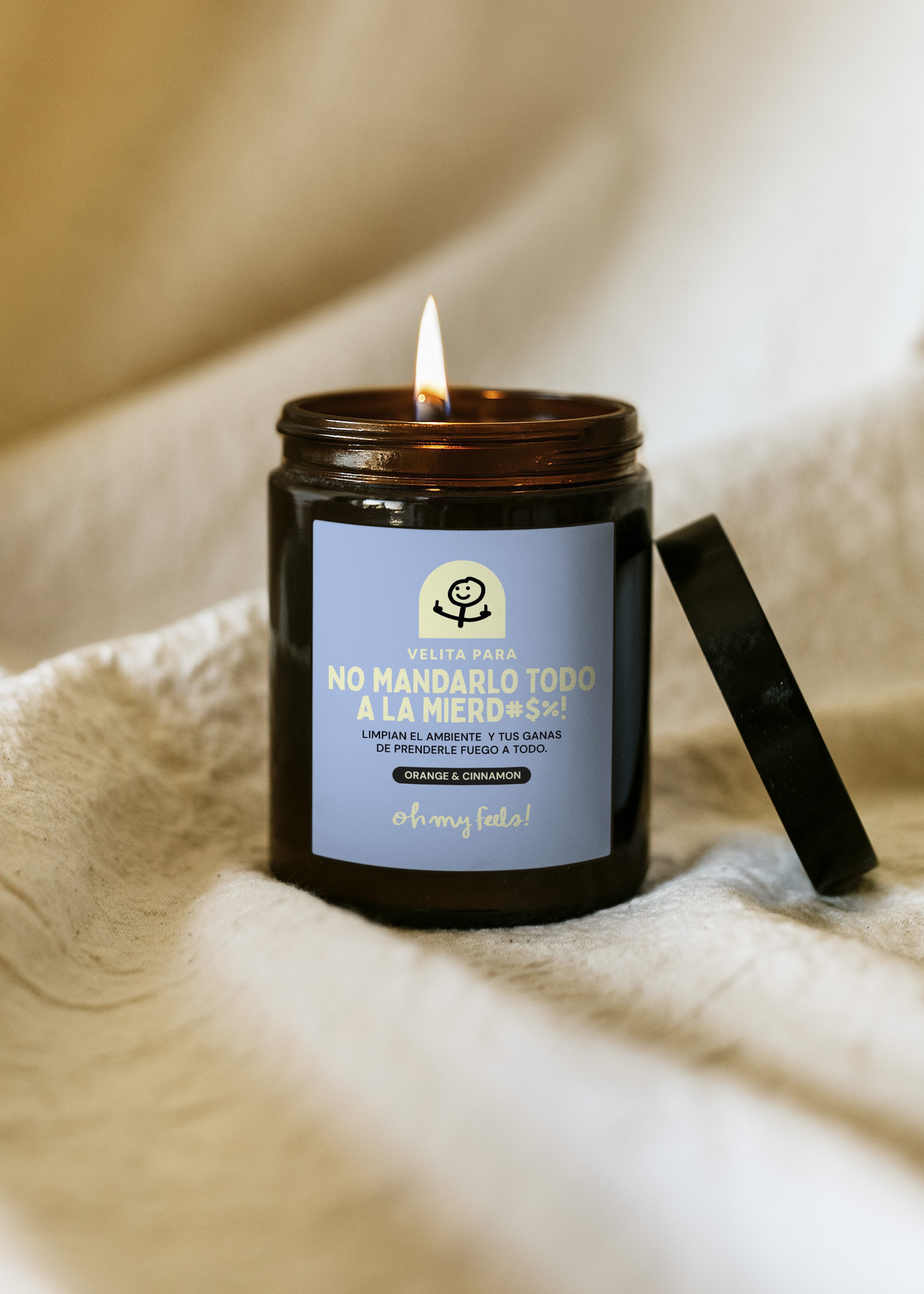 Velita para no mandarlo todo a la mierd#$%!